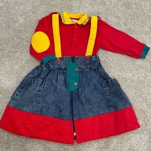 Vintage Honey Bunch 2 piece set Size 4T